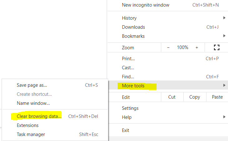 Clear Browser