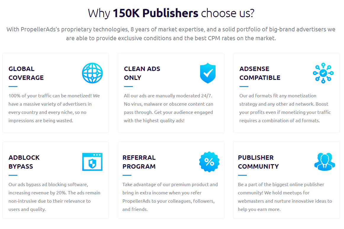 Why Choose PropellerAds
