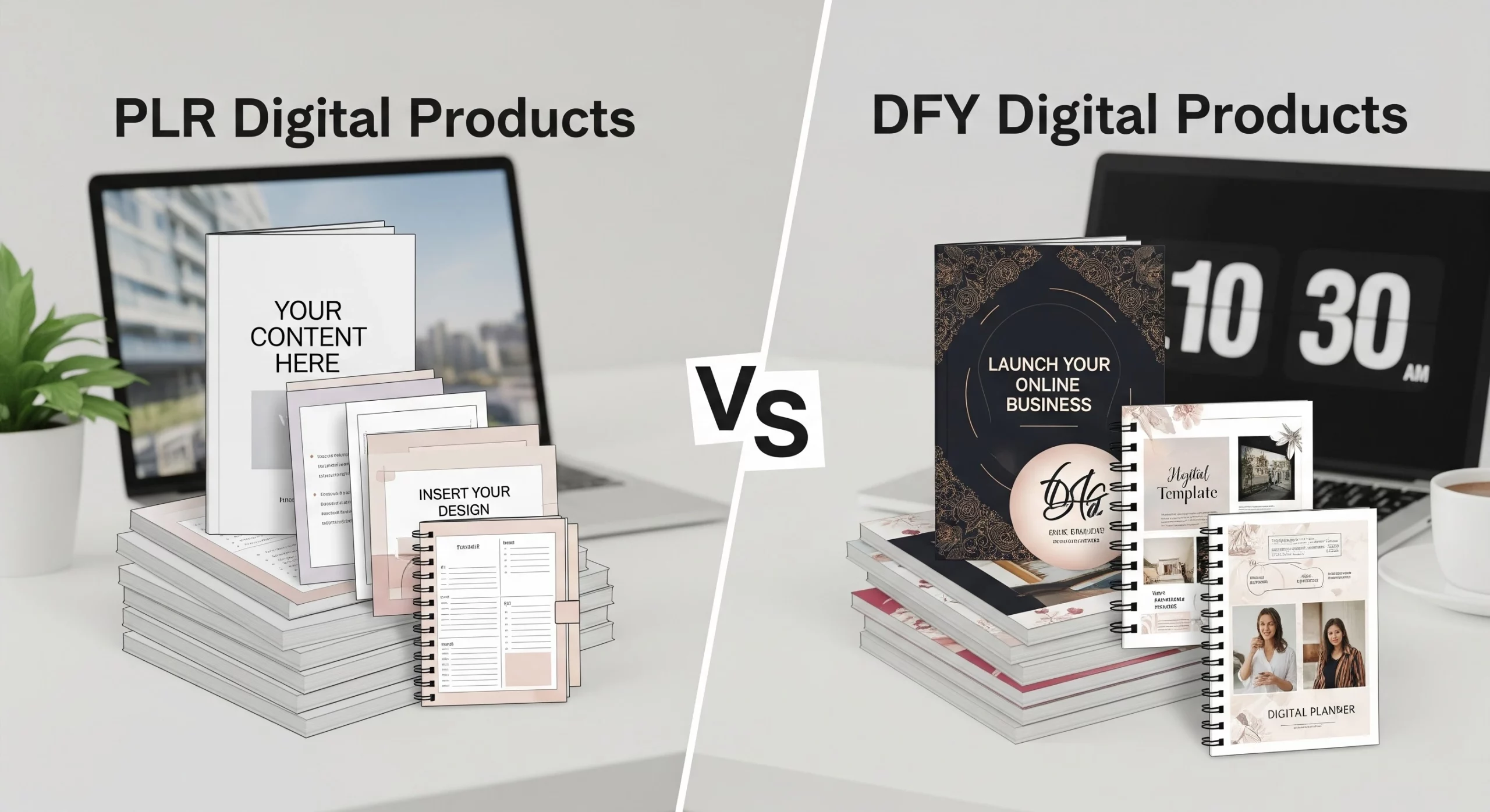 PLR vs DFY Digital Products