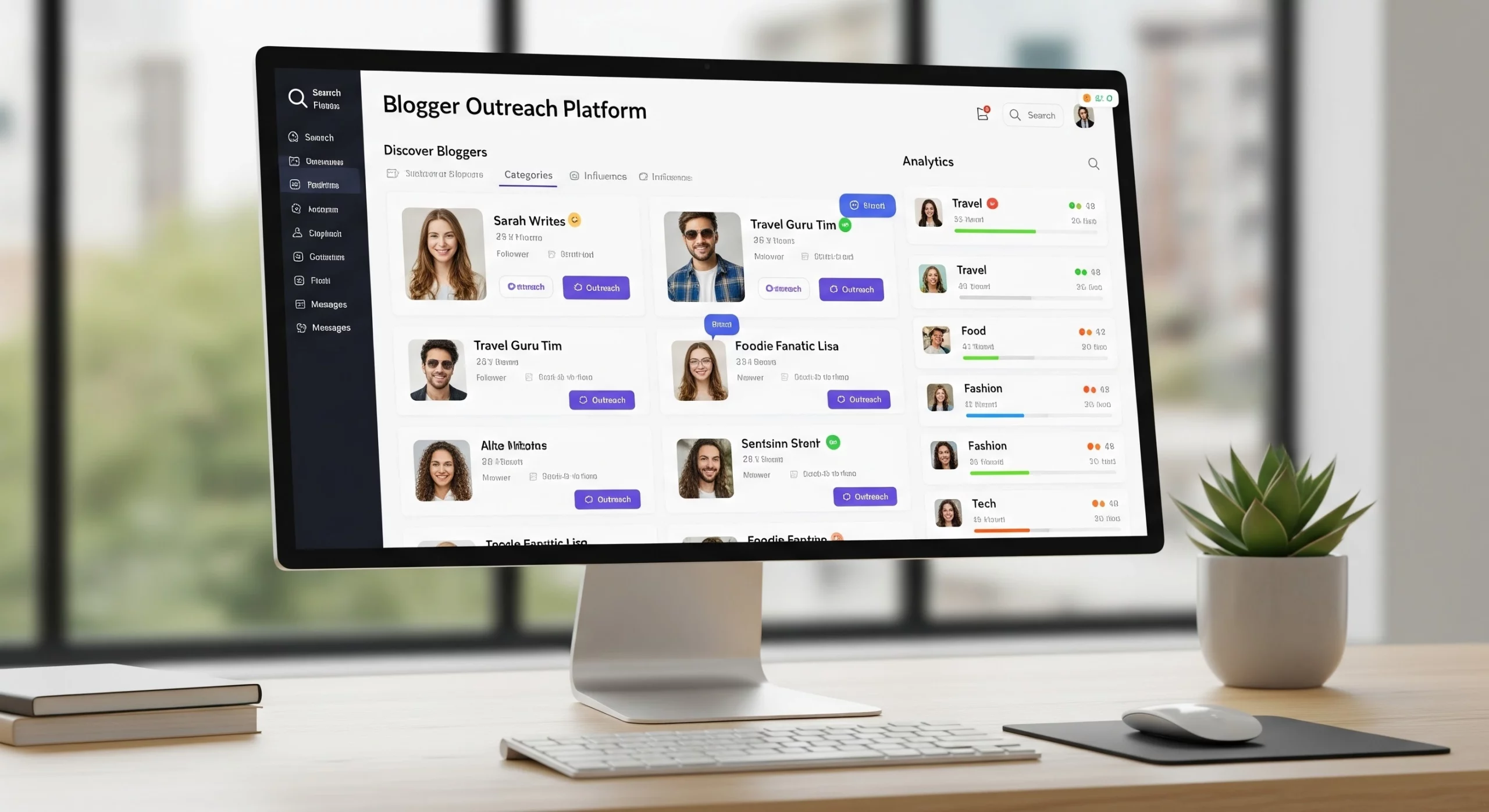 Blogger Outreach Platform
