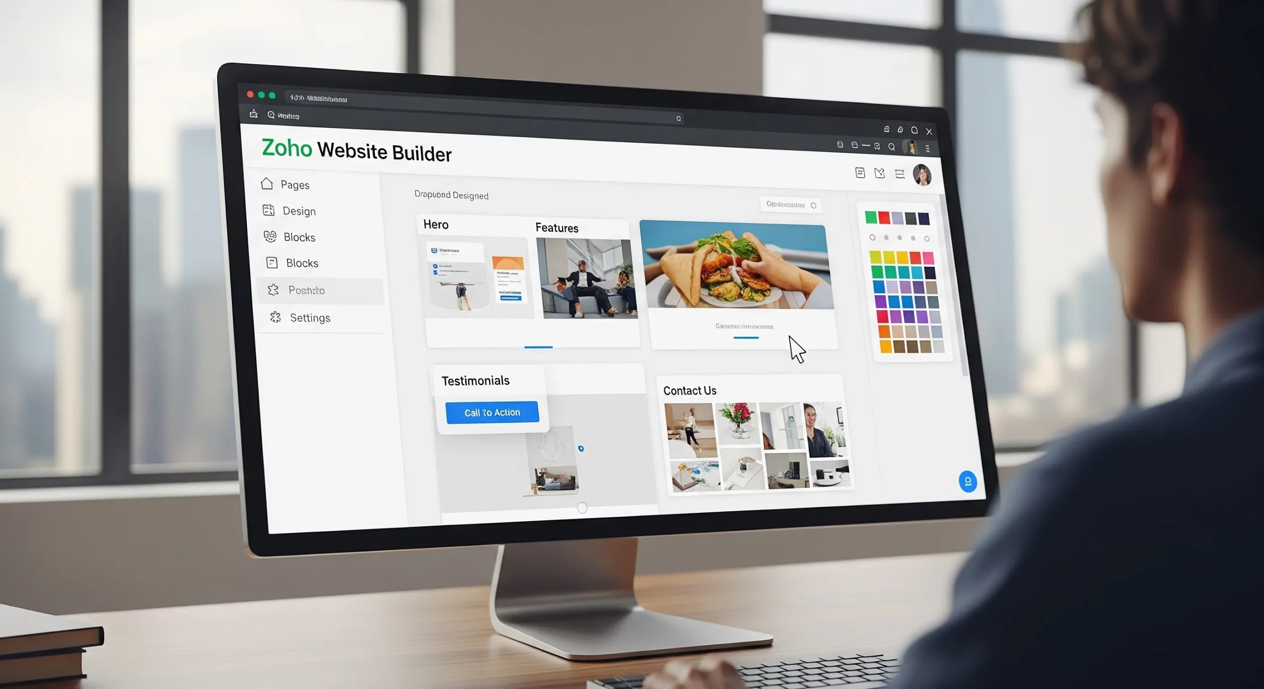 Zoho Website Builder