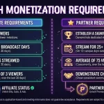 Twitch Monetization Requirements