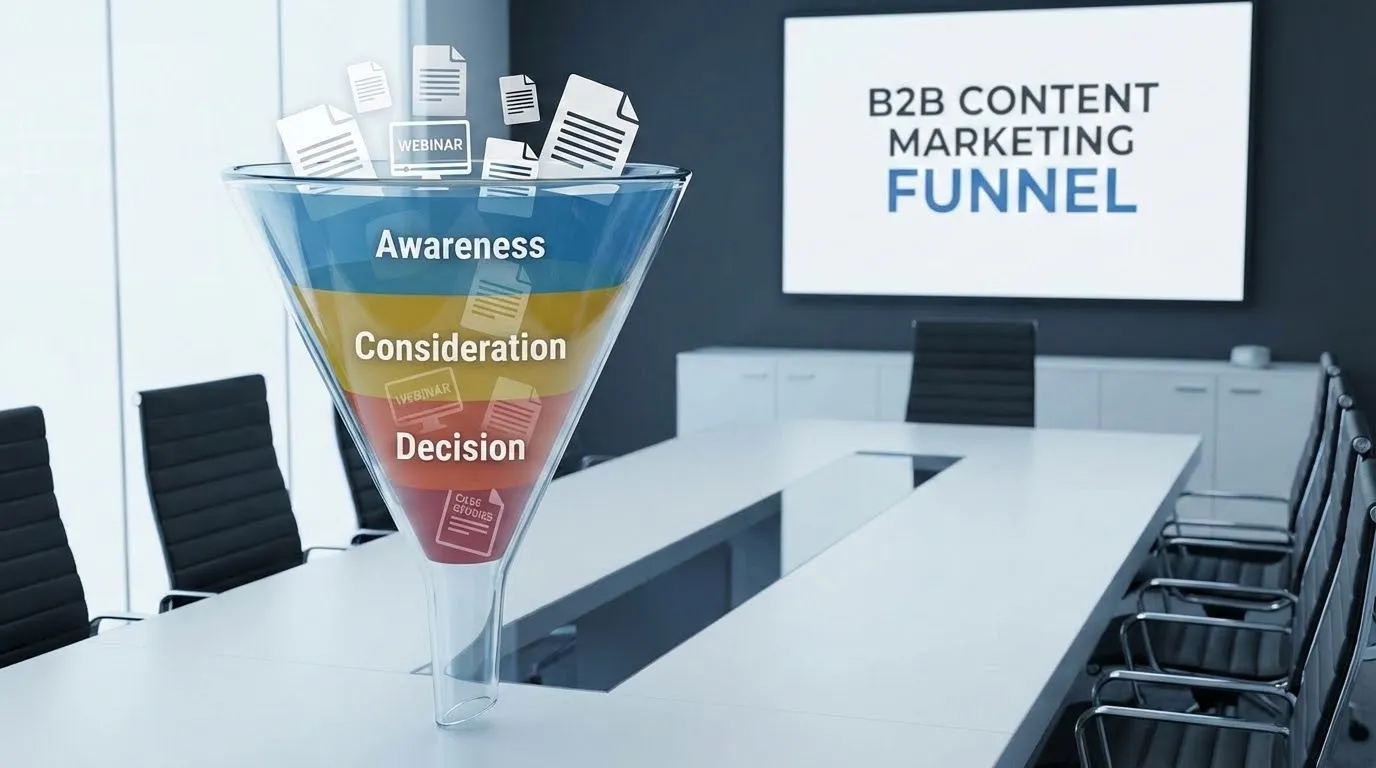 B2B Content Marketing Funnel