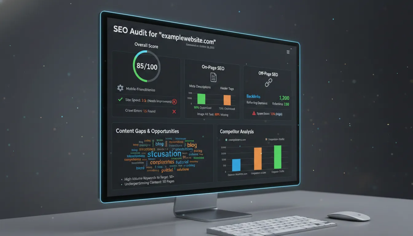 SEO Audit Report Tool