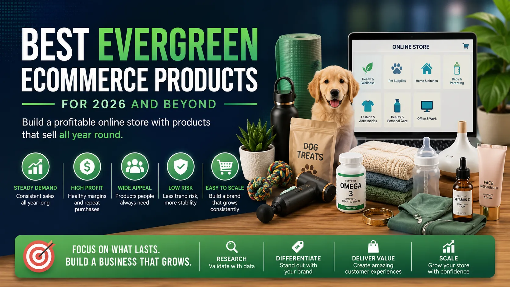 Evergreen Ecommerce Products