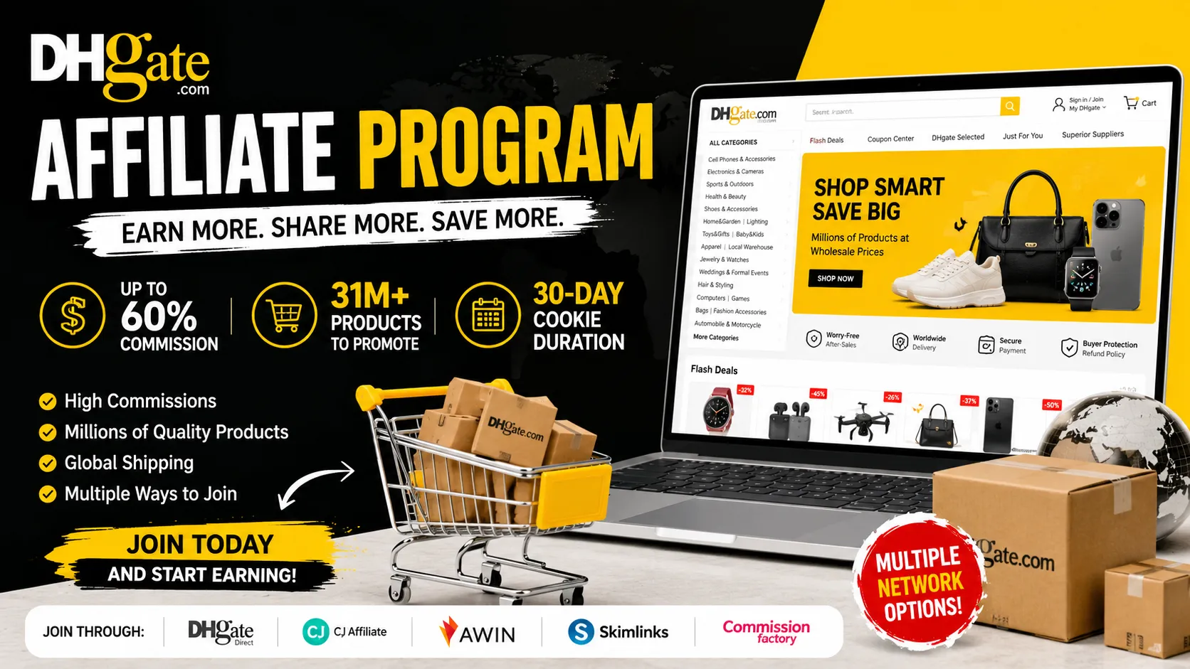 DHgate Affiliate Program