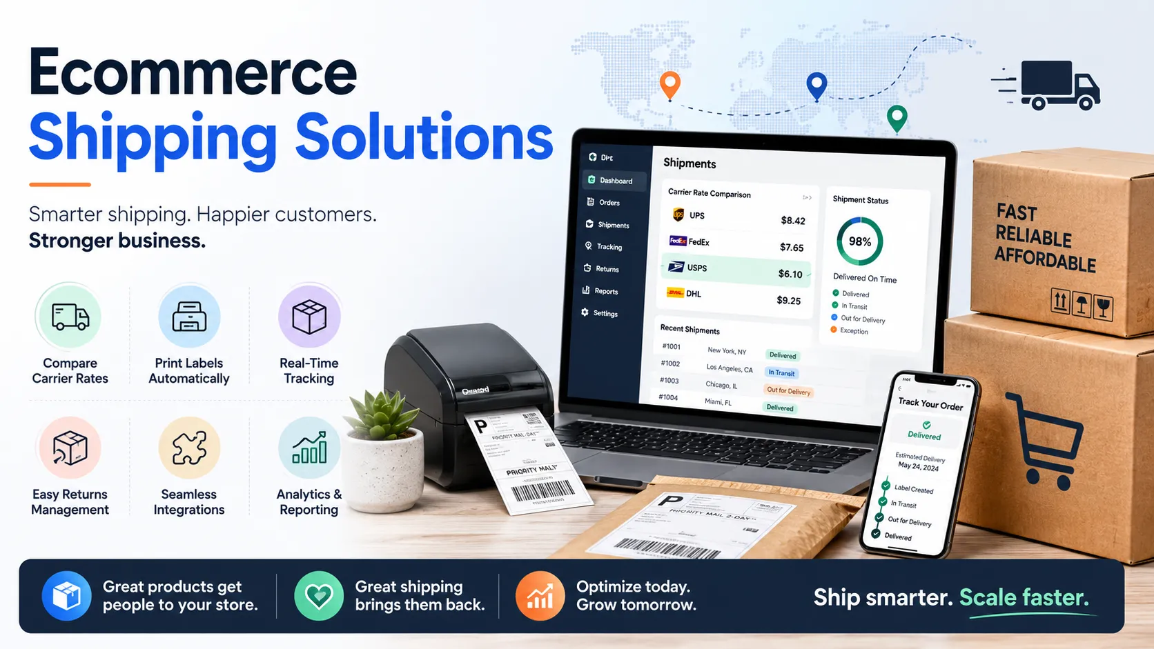 Shipping Solutions for Ecommerce