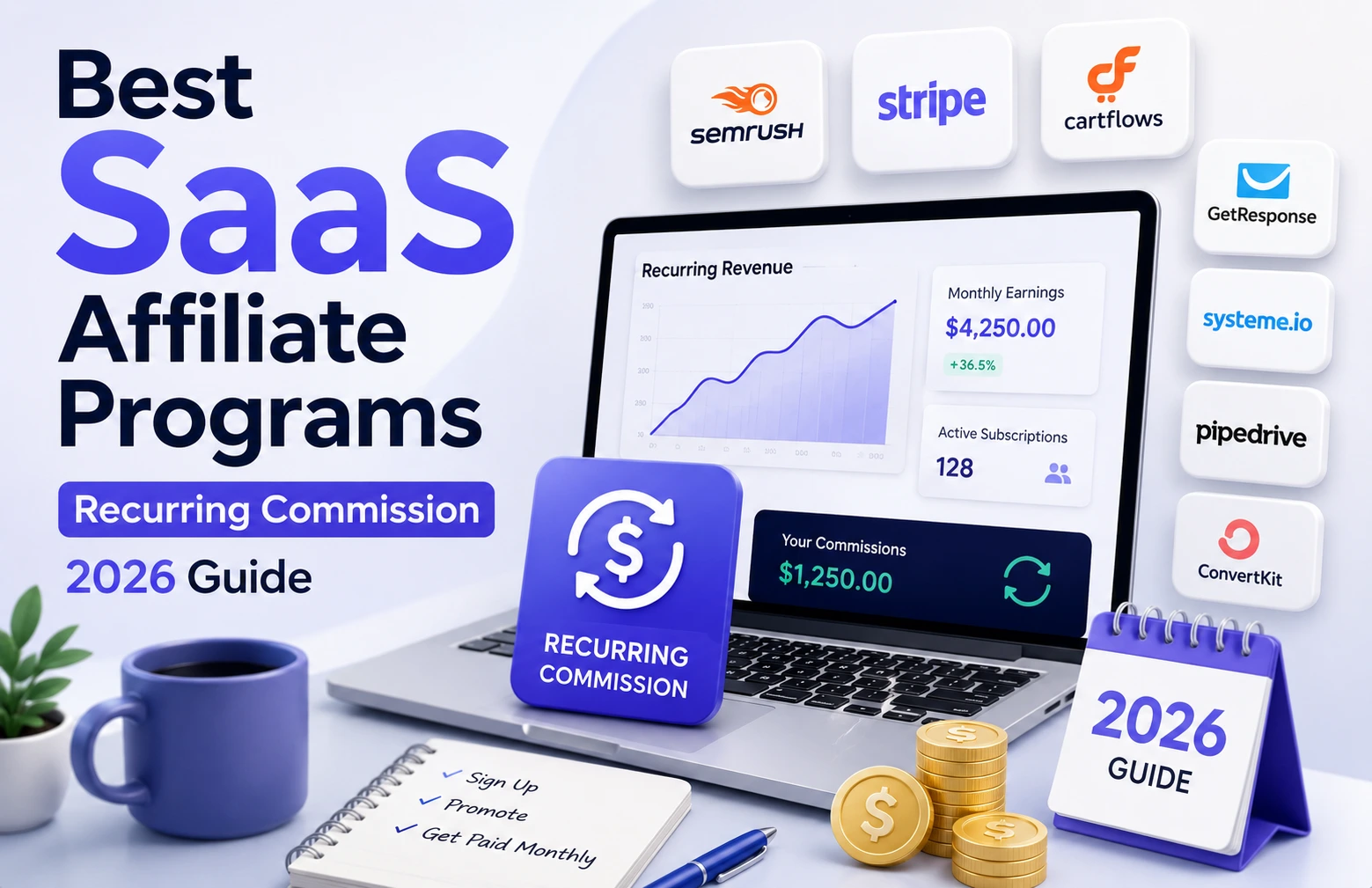 Best SaaS Affiliate Programs Recurring Commission