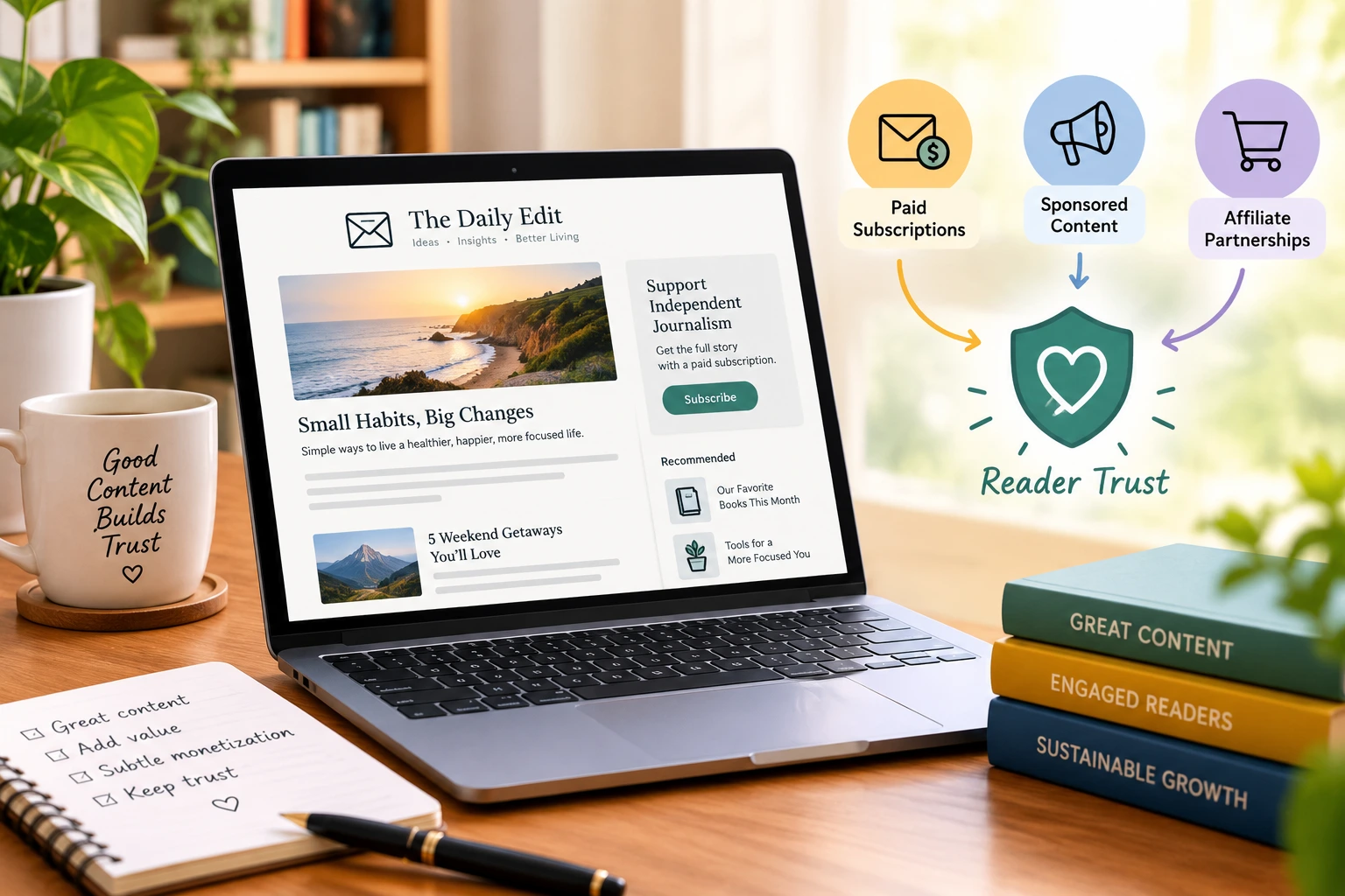 How to Monetize an Editorial Newsletter Without Burning Reader Trust