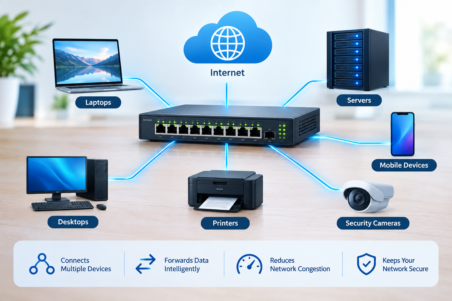 How Network Switches Enable Smooth Communication Across IT Networks
