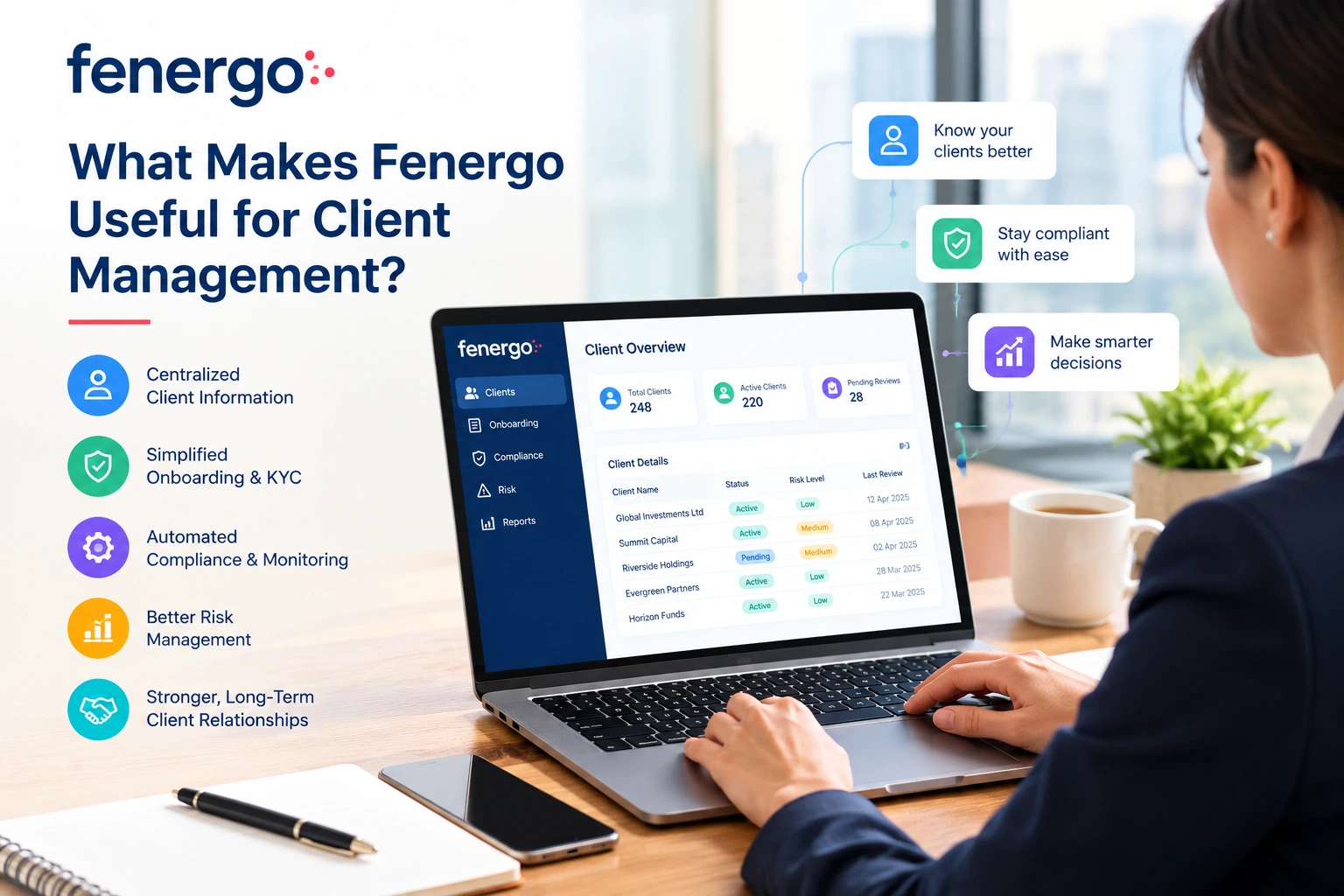 What Makes Fenergo Useful for Client Management?