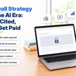 Paywall strategy for the AI era: stay cited and still get paid